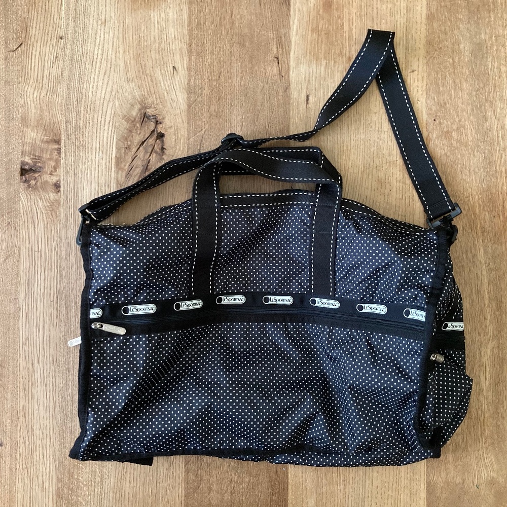 LESPORTSAC  Large Weekender  Polka Dots